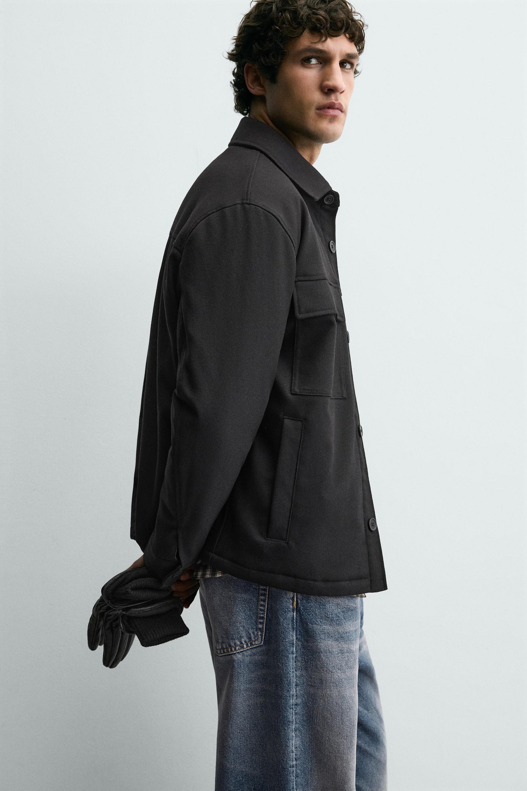 SOFT QUILTED OVERSHIRT - Image 7