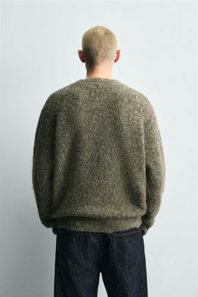 BOUCLÉ TEXTURED JUMPER - Image 3