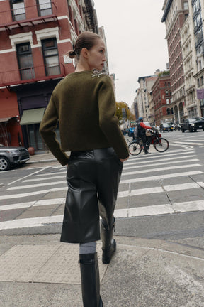 Beaded Knit Cardigan