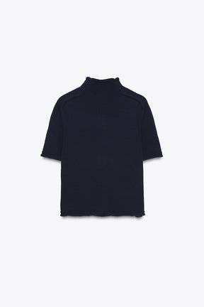 Short sleeve cardigan