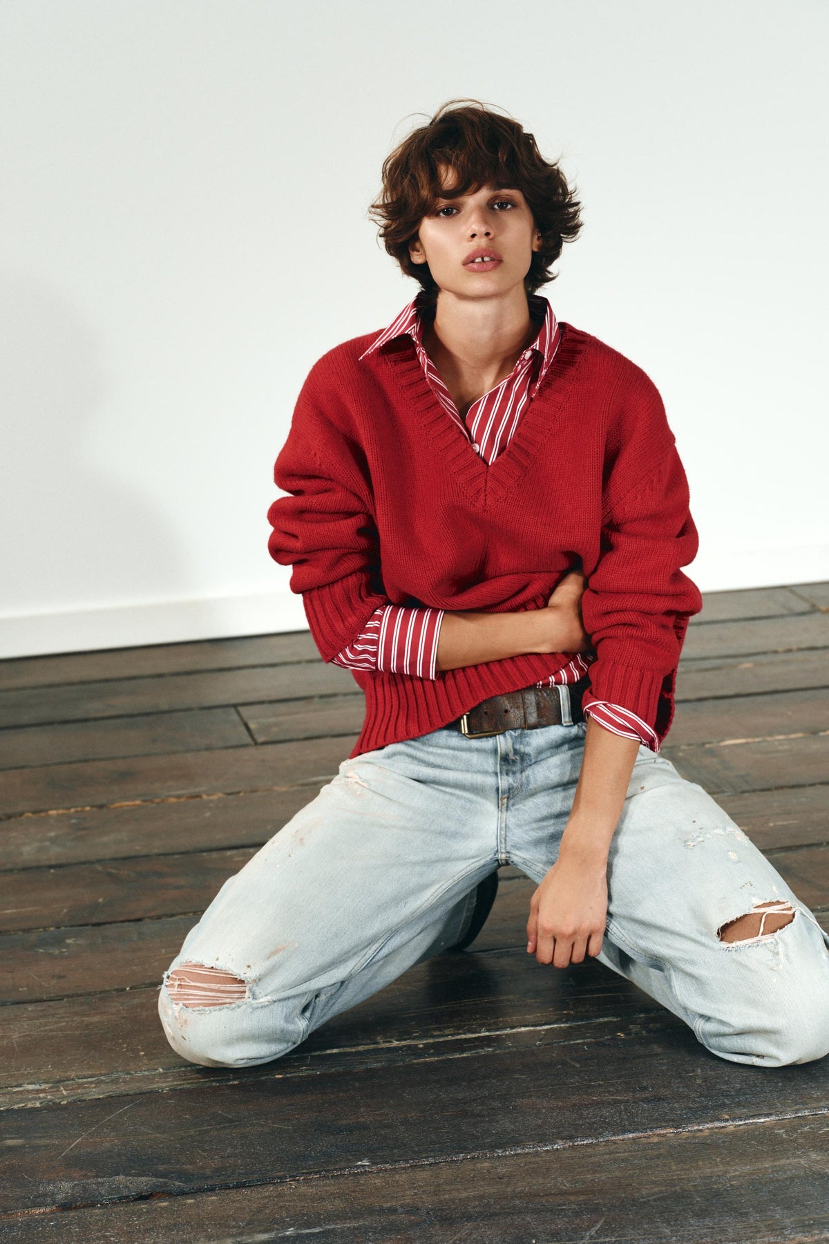 OVERSIZED KNIT JUMPER