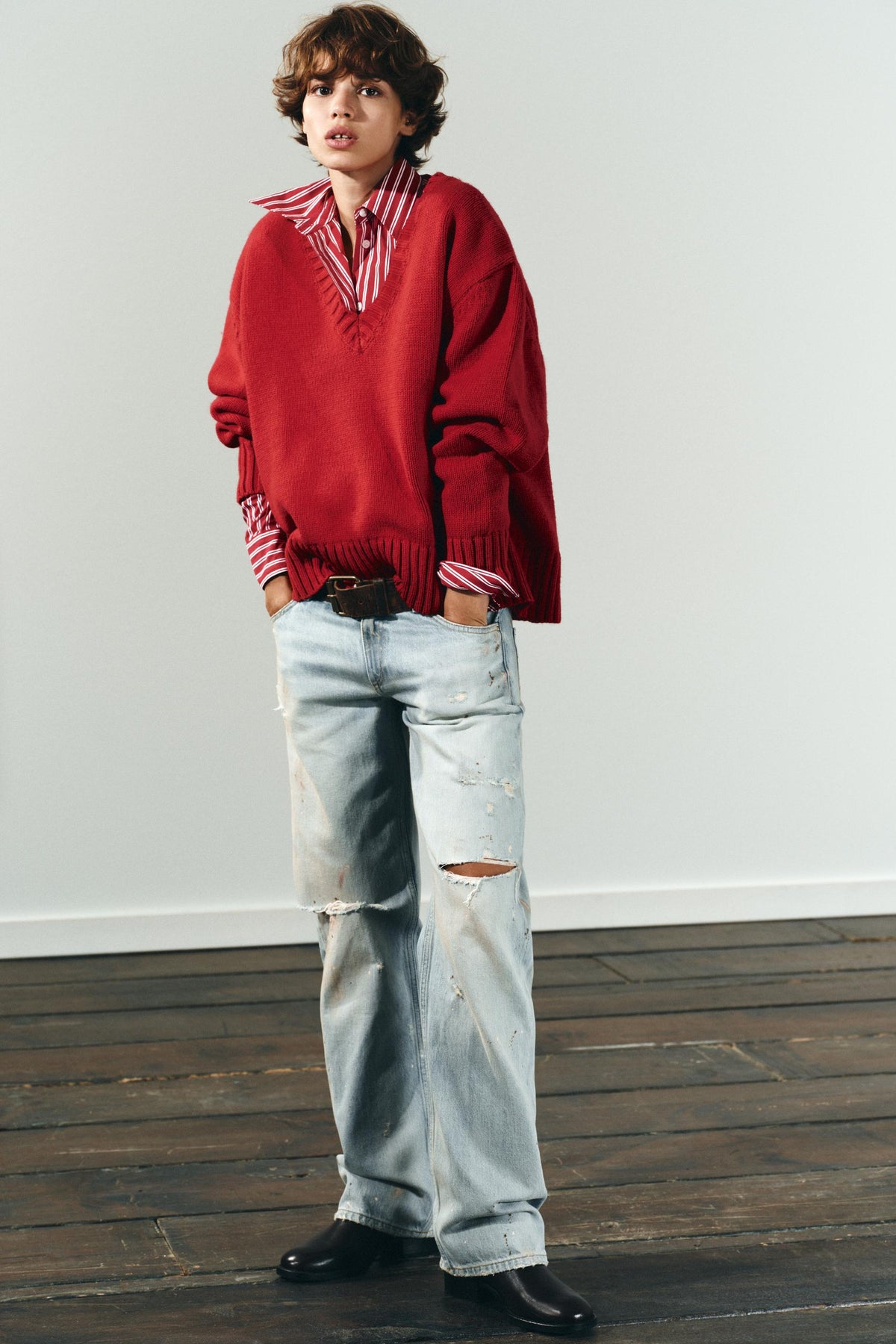 OVERSIZED KNIT JUMPER