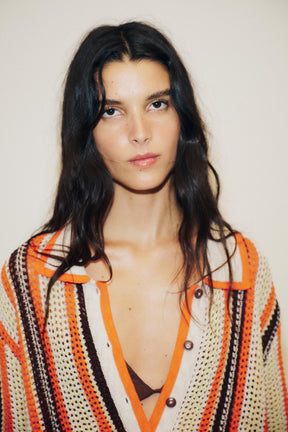 COLLAR POLO CARDIGAN - Image 3