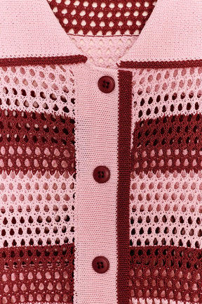 KNITTED POLO CARDIGAN - Image 2