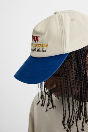 CONTRAST EMBROIDERY CAP - Image 2