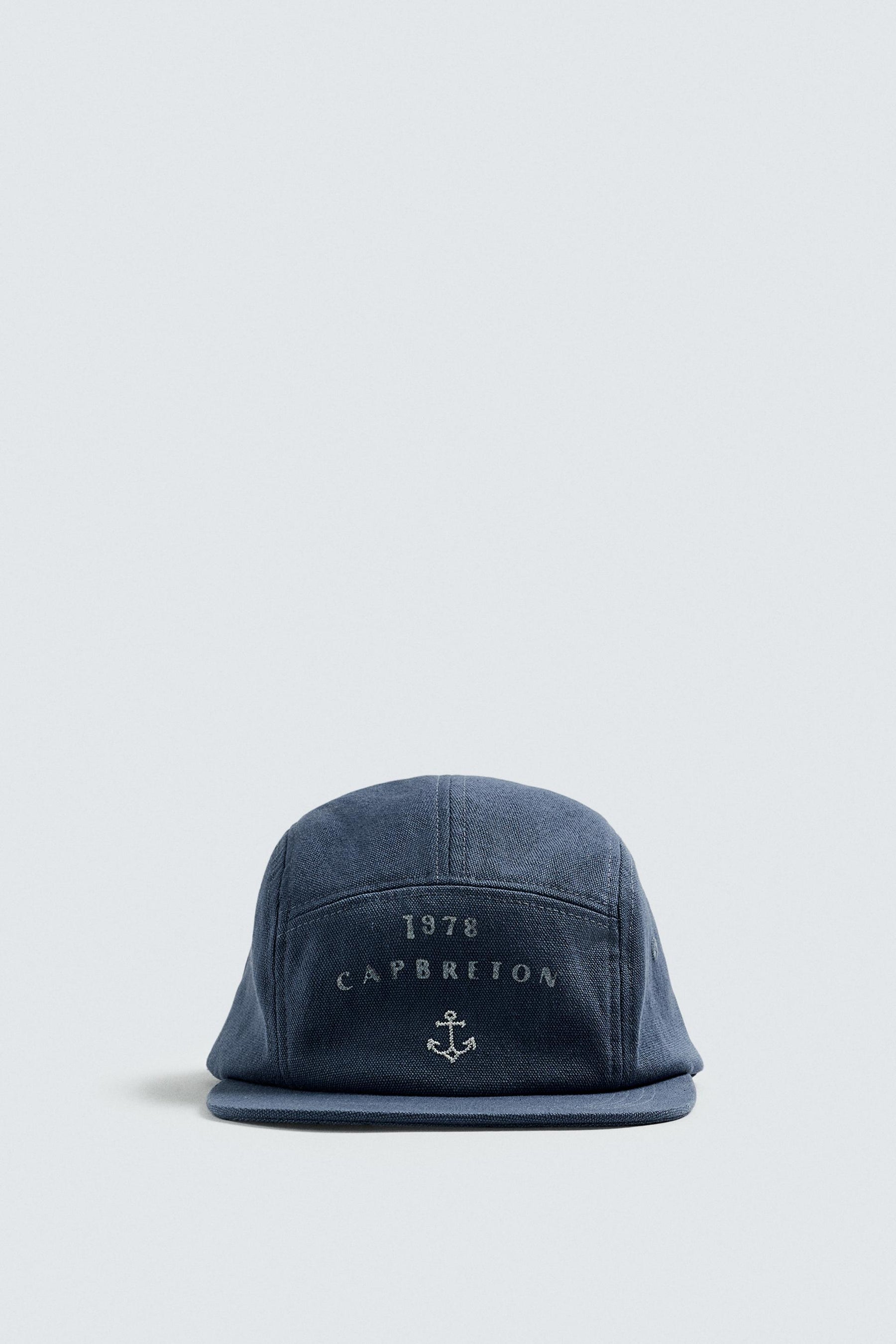 WASHED CAP WITH CONTRAST PRINT - Image 6