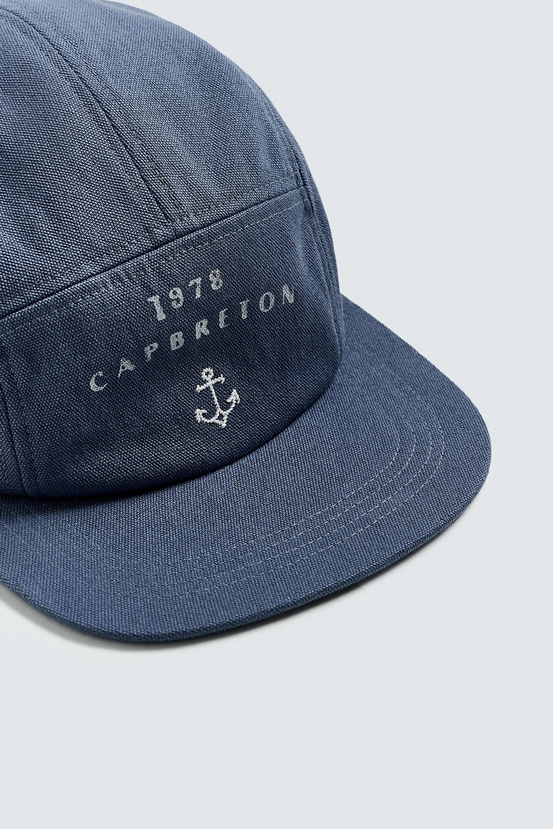 WASHED CAP WITH CONTRAST PRINT - Image 7