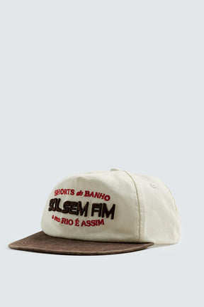 CONTRAST EMBROIDERY CAP - Image 4