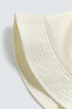 CONTRAST EMBROIDERY BUCKET HAT - Image 7