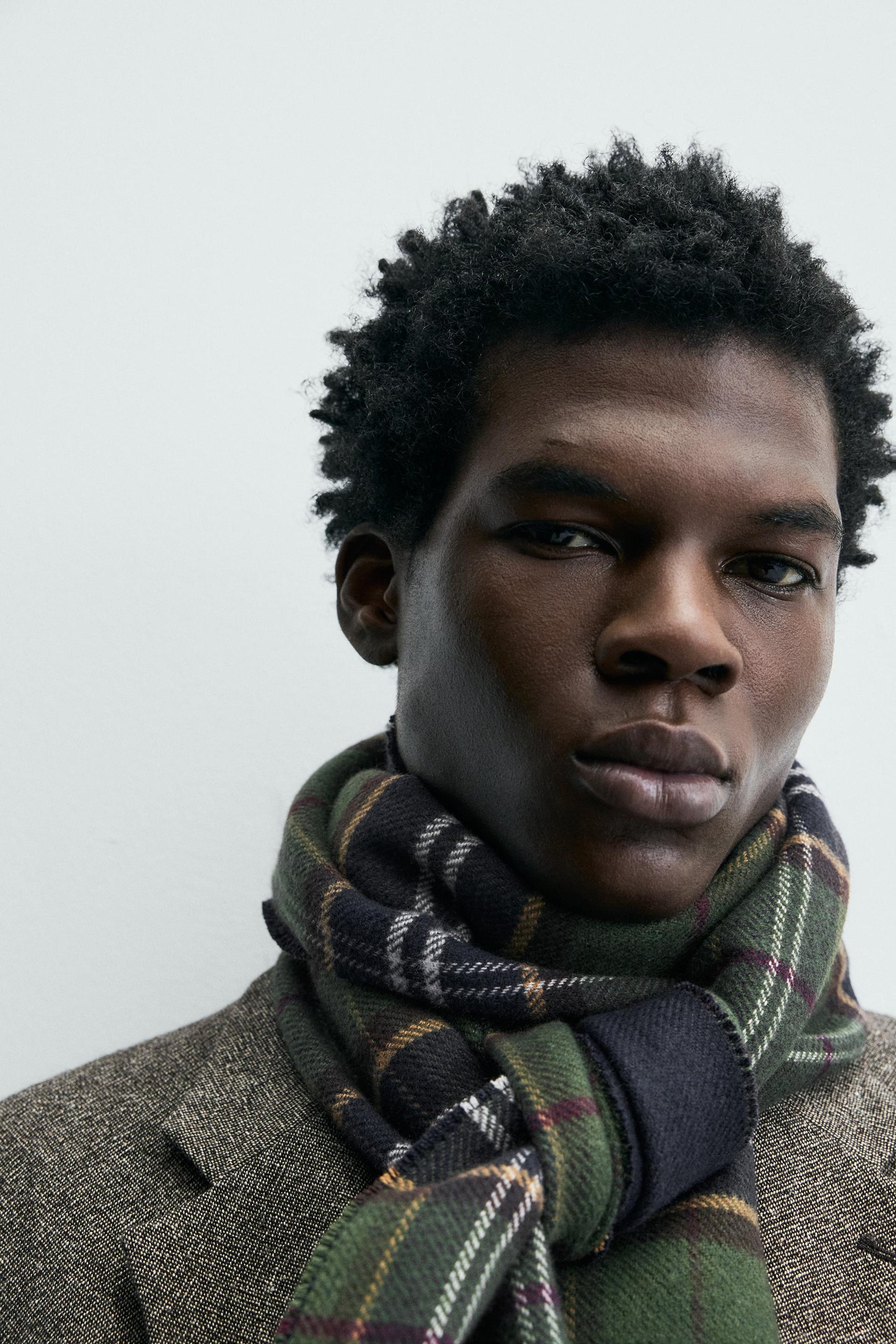 COMBINED CHECK SCARF - Image 2