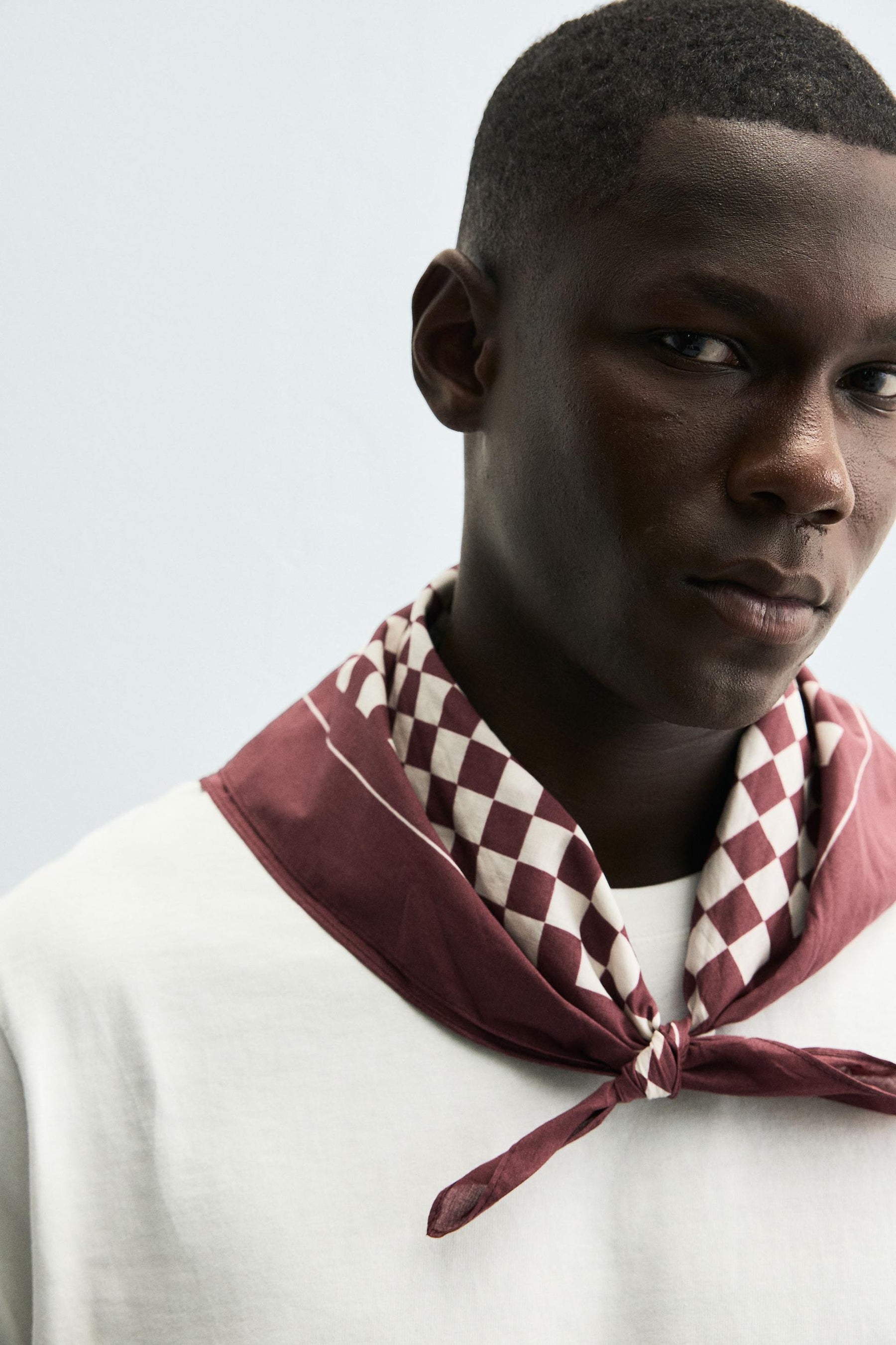 CHECK PRINT BANDANA - Image 3