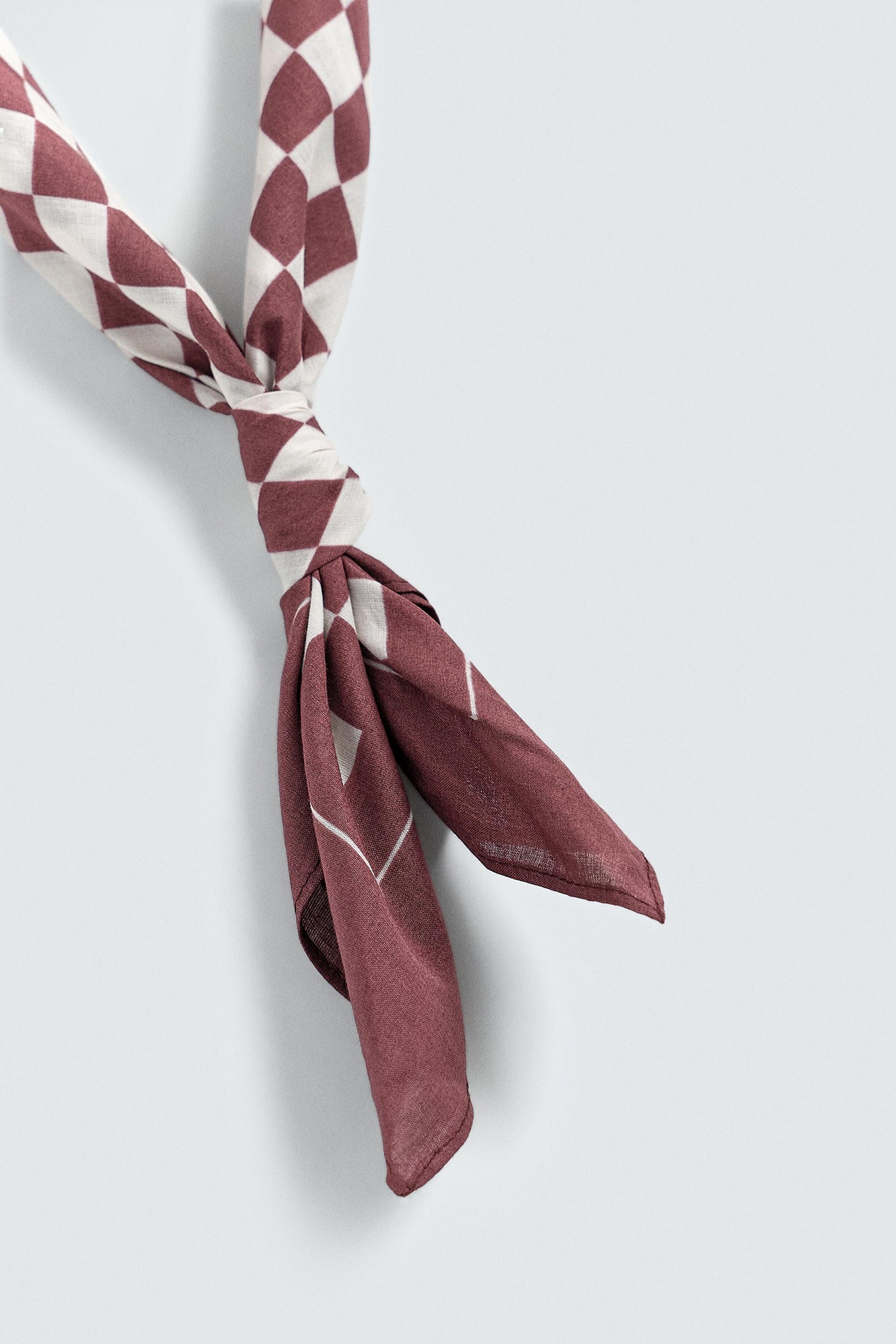 CHECK PRINT BANDANA - Image 6