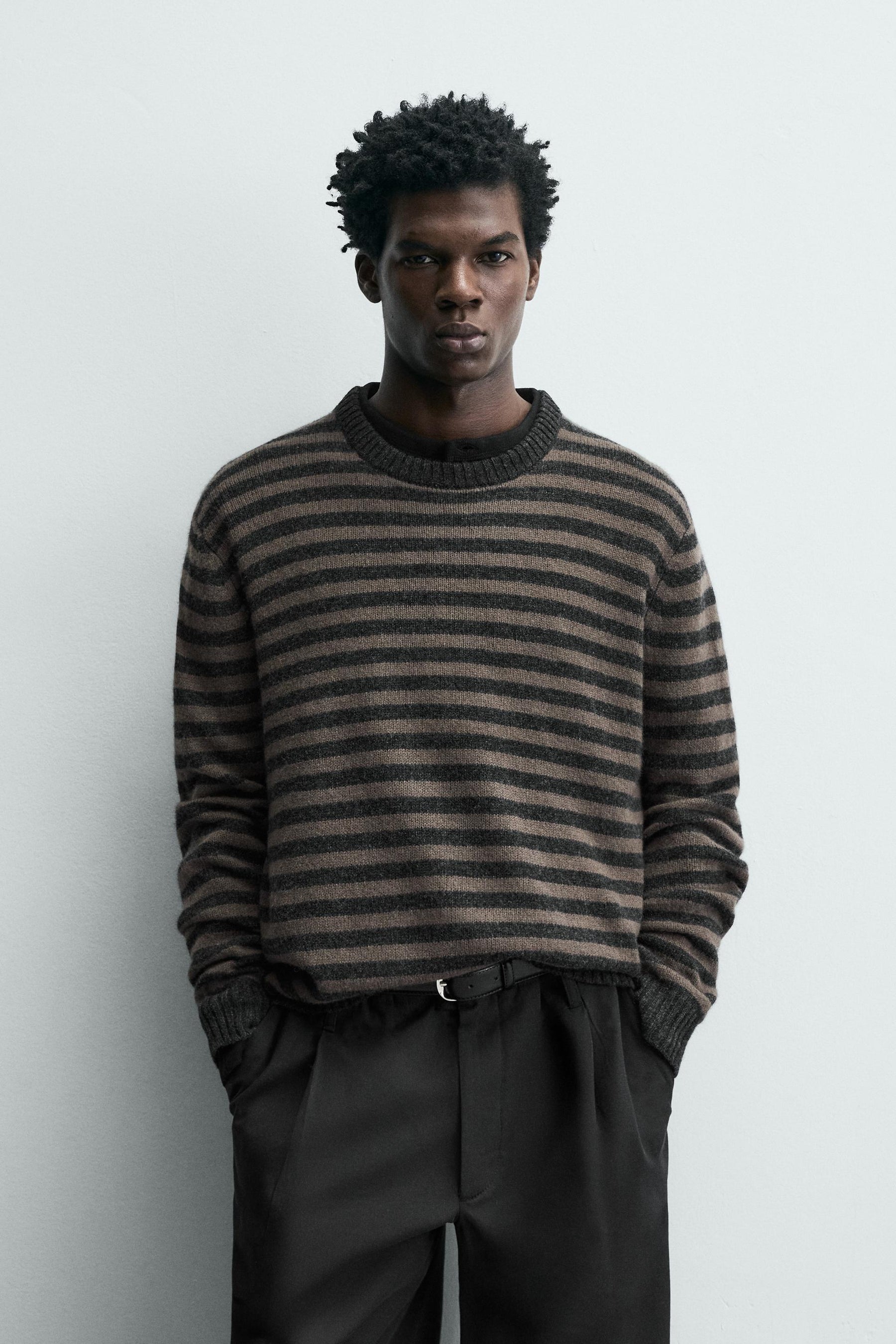 Striped Wool Pullover