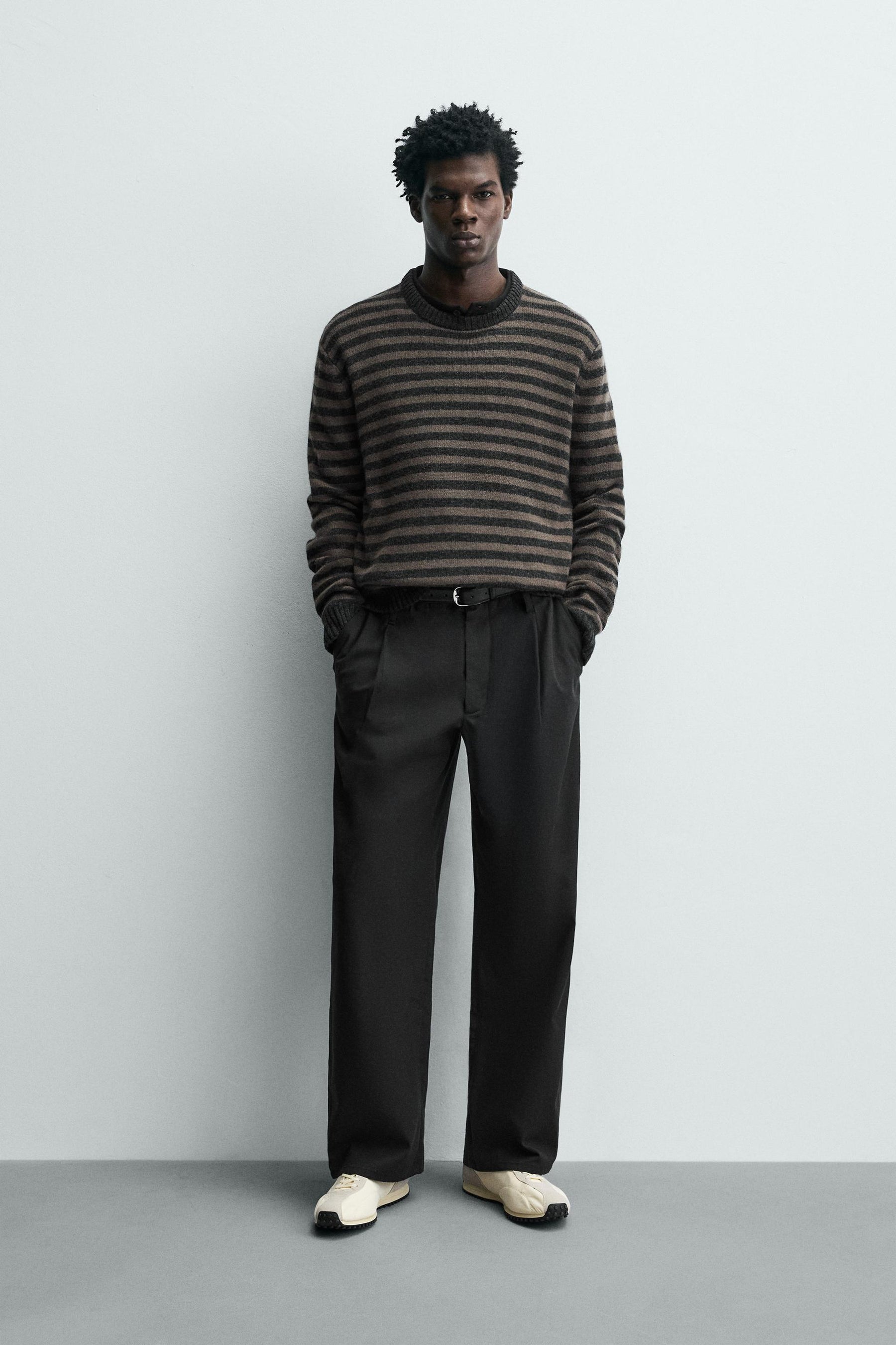 Striped Wool Pullover