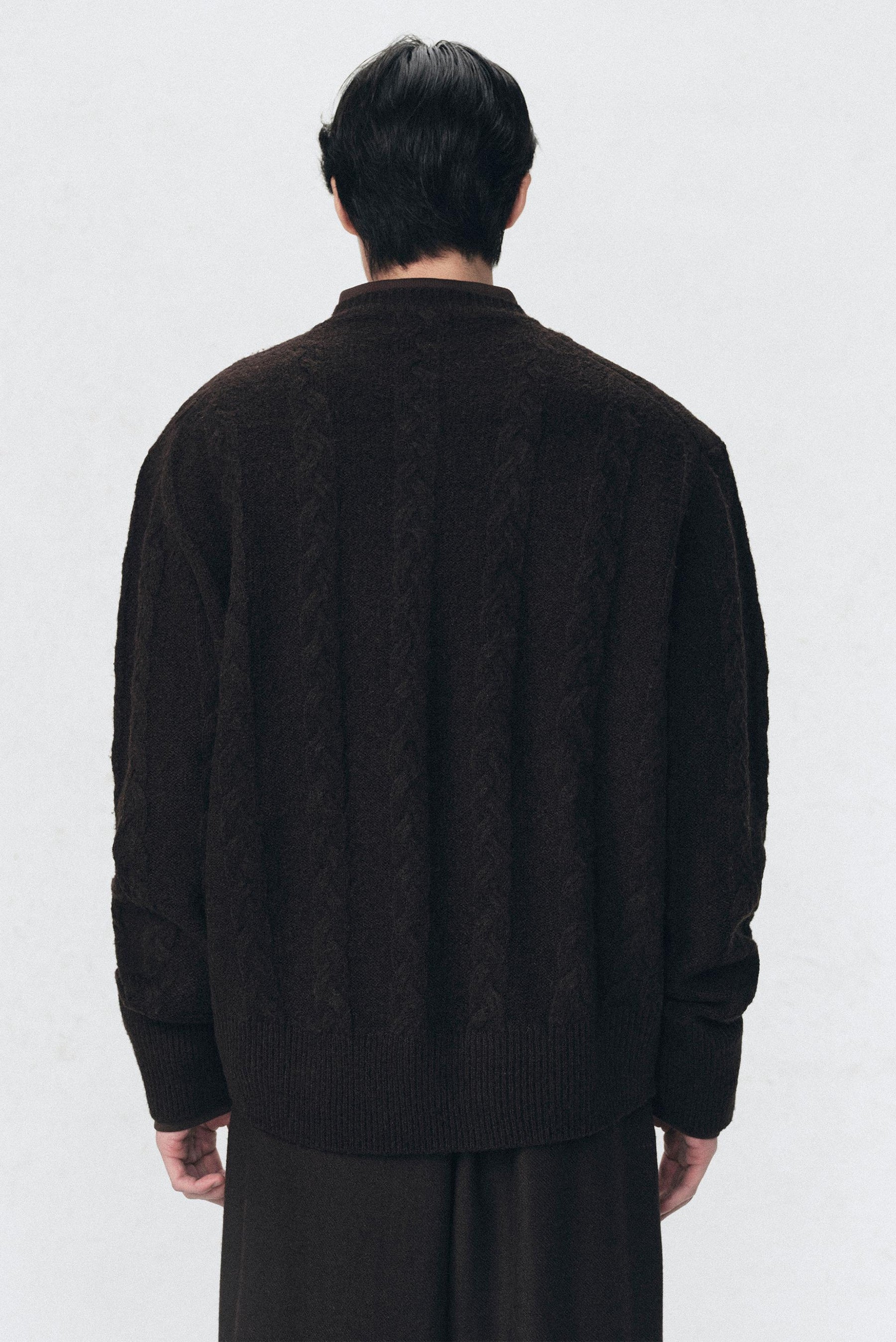 WOOL CARDIGAN SOSHIOTSUKI