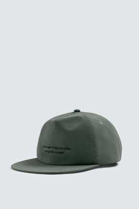 EMBROIDERED FLAT PEAK CAP - Image 5