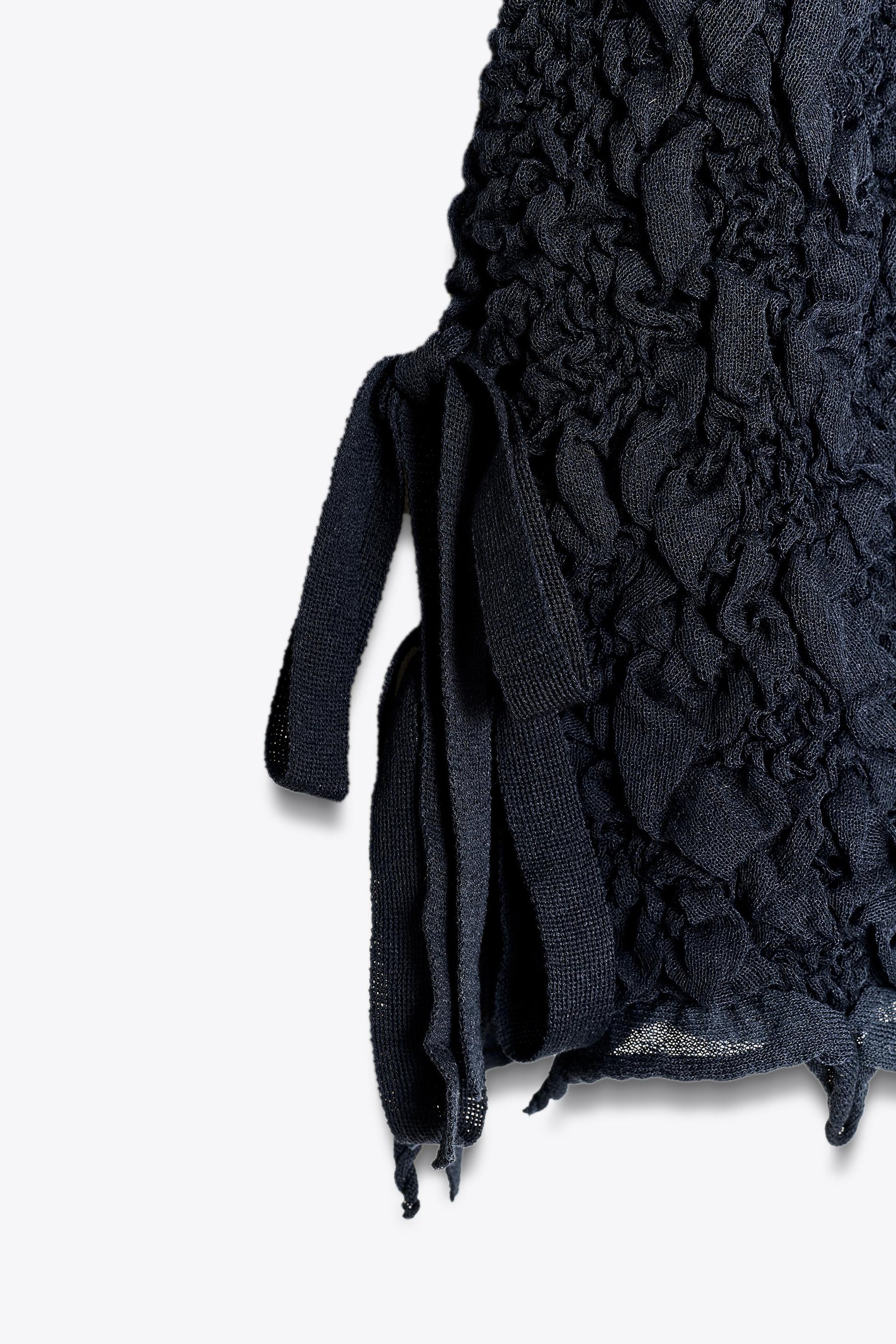 TEXTURED SHORT SLEEVE JUMPER WITH BOWS - Image 5