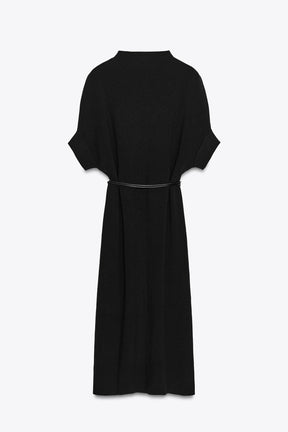 Belted Knit Dress