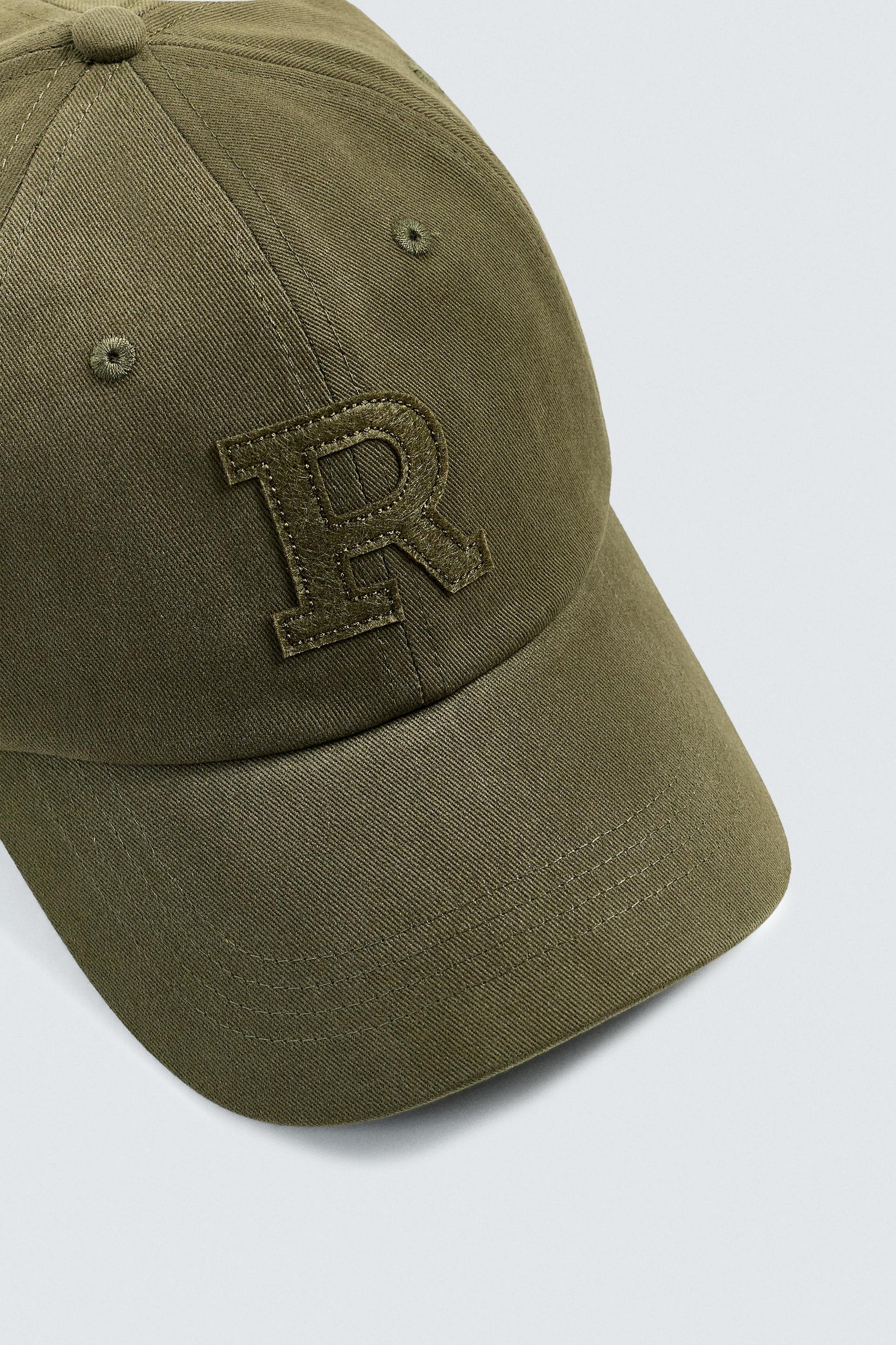 CAP WITH LETTER PATCH - Image 6