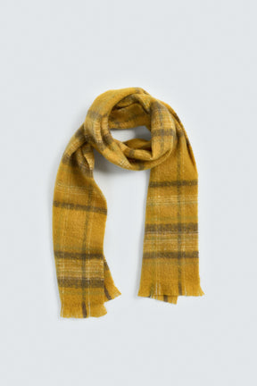 BRUSHED CHECK SCARF - Image 2