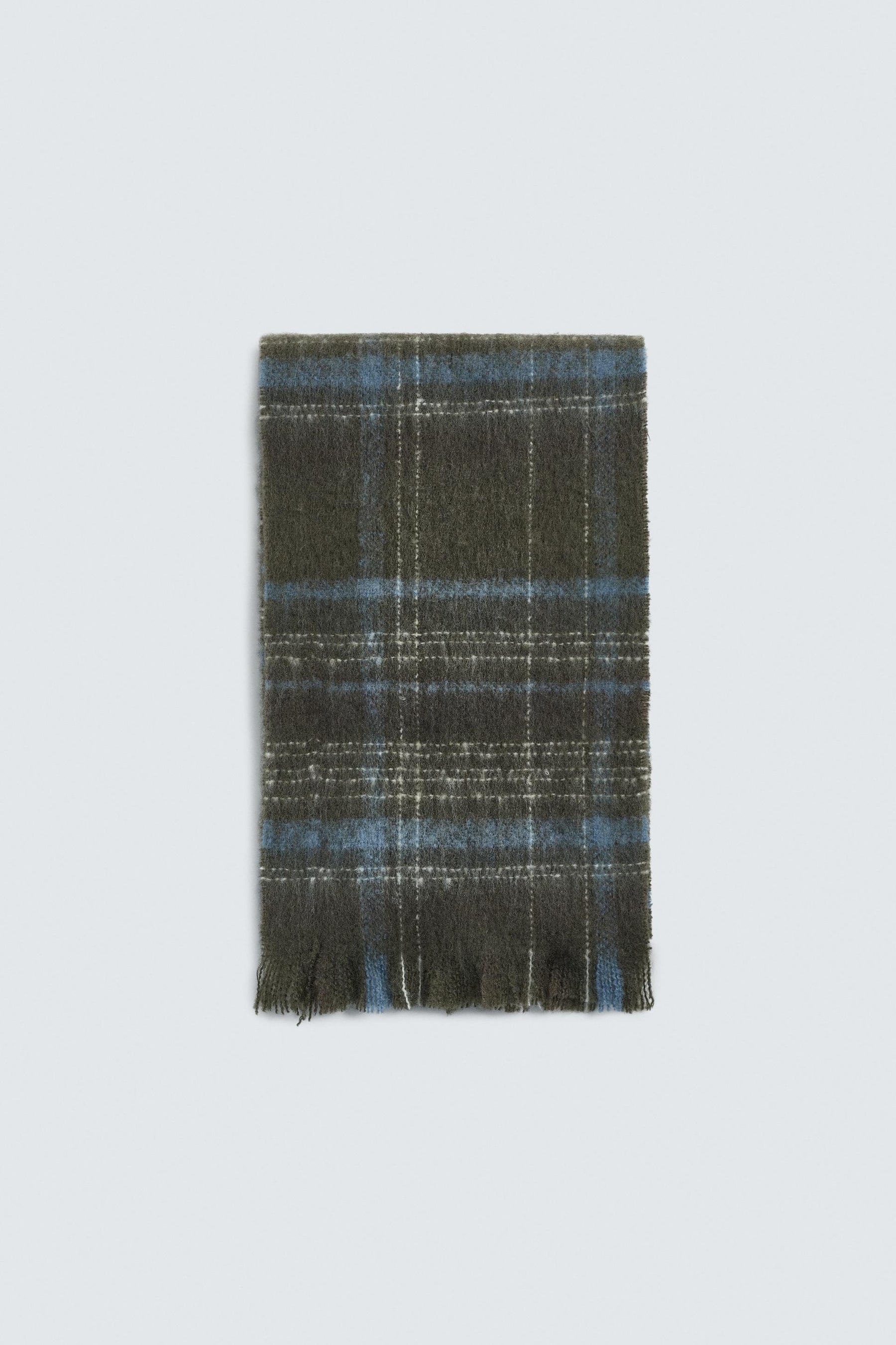 BRUSHED CHECK SCARF - Image 3