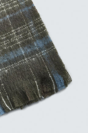 BRUSHED CHECK SCARF - Image 5
