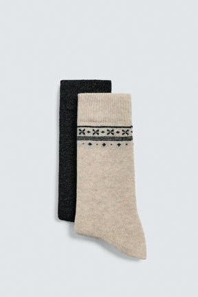 PACK OF 2 COMBINED SOCKS - Image 2