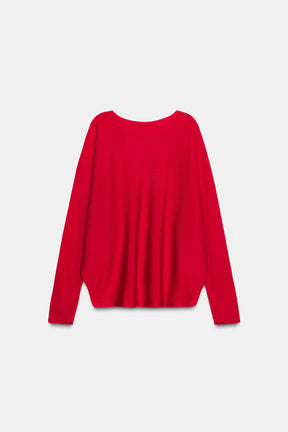 Wool Cape Jumper