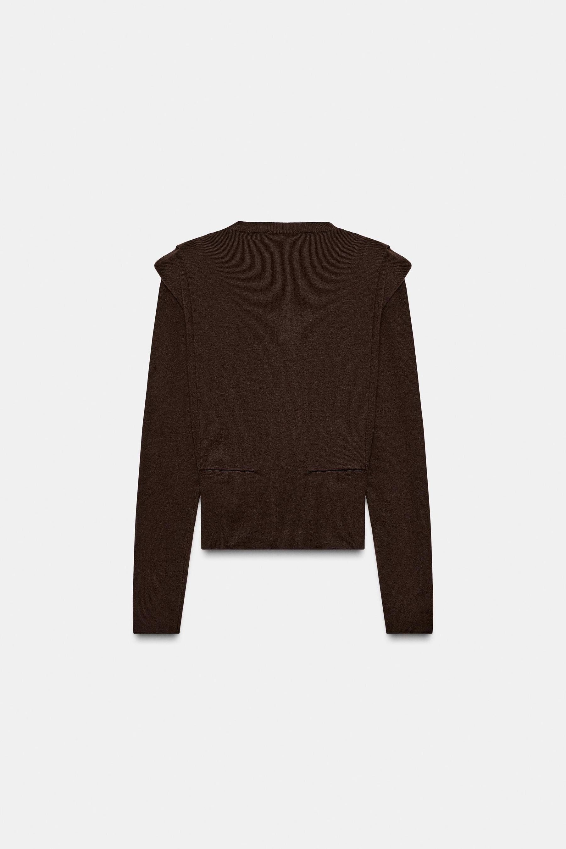 KNIT JUMPER WITH PADS