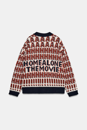 OVERSIZE HOME ALONE ™ KNIT CARDIGAN - Image 3