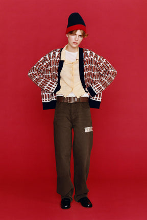 OVERSIZE HOME ALONE ™ KNIT CARDIGAN - Image 1