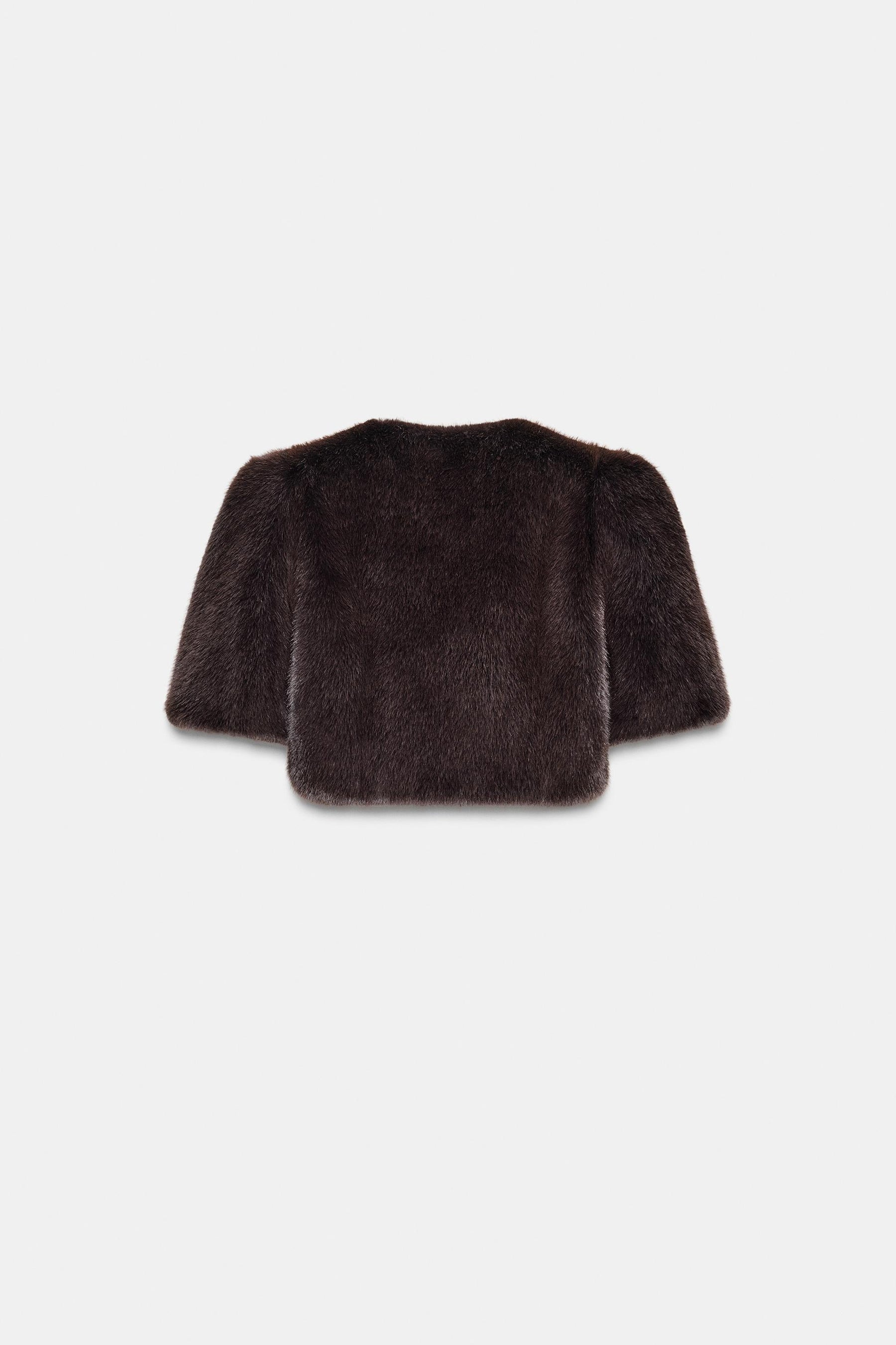 Faux Fur Fashion Jacket