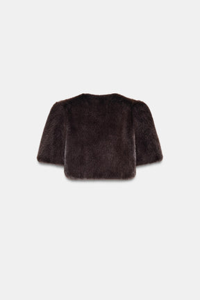 ZW COLLECTION LIMITED EDITION FAUX FUR JACKET - Image 4