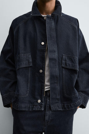 DENIM JACKET WITH POCKETS - Image 5