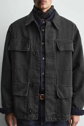 RELAXED FIT JACKET WITH POCKETS - Image 6