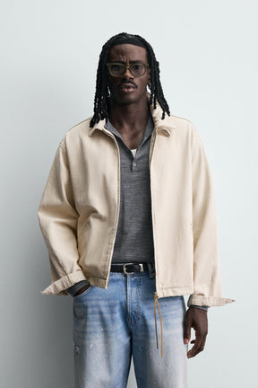 DENIM ZIP-UP JACKET - Image 2