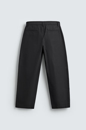 Striped Relaxed Trousers