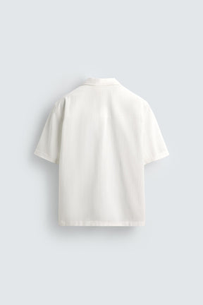 RELAXED FIT TEXTURED SHIRT - Image 8