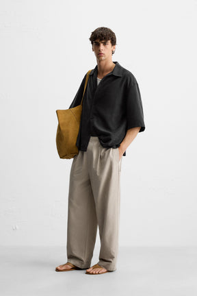RELAXED FIT FLOWING SHIRT - Image 4