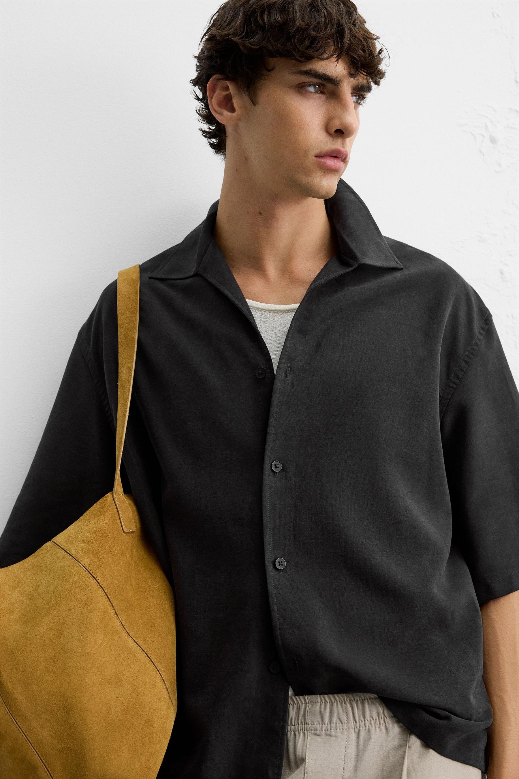 RELAXED FIT FLOWING SHIRT - Image 5