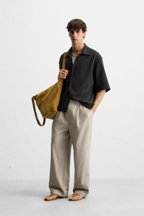 RELAXED FIT FLOWING SHIRT - Image 1
