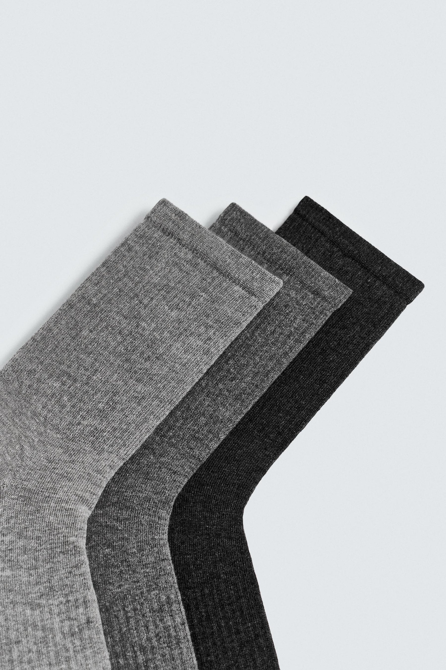 3-PACK OF RIBBED SOCKS - Image 3