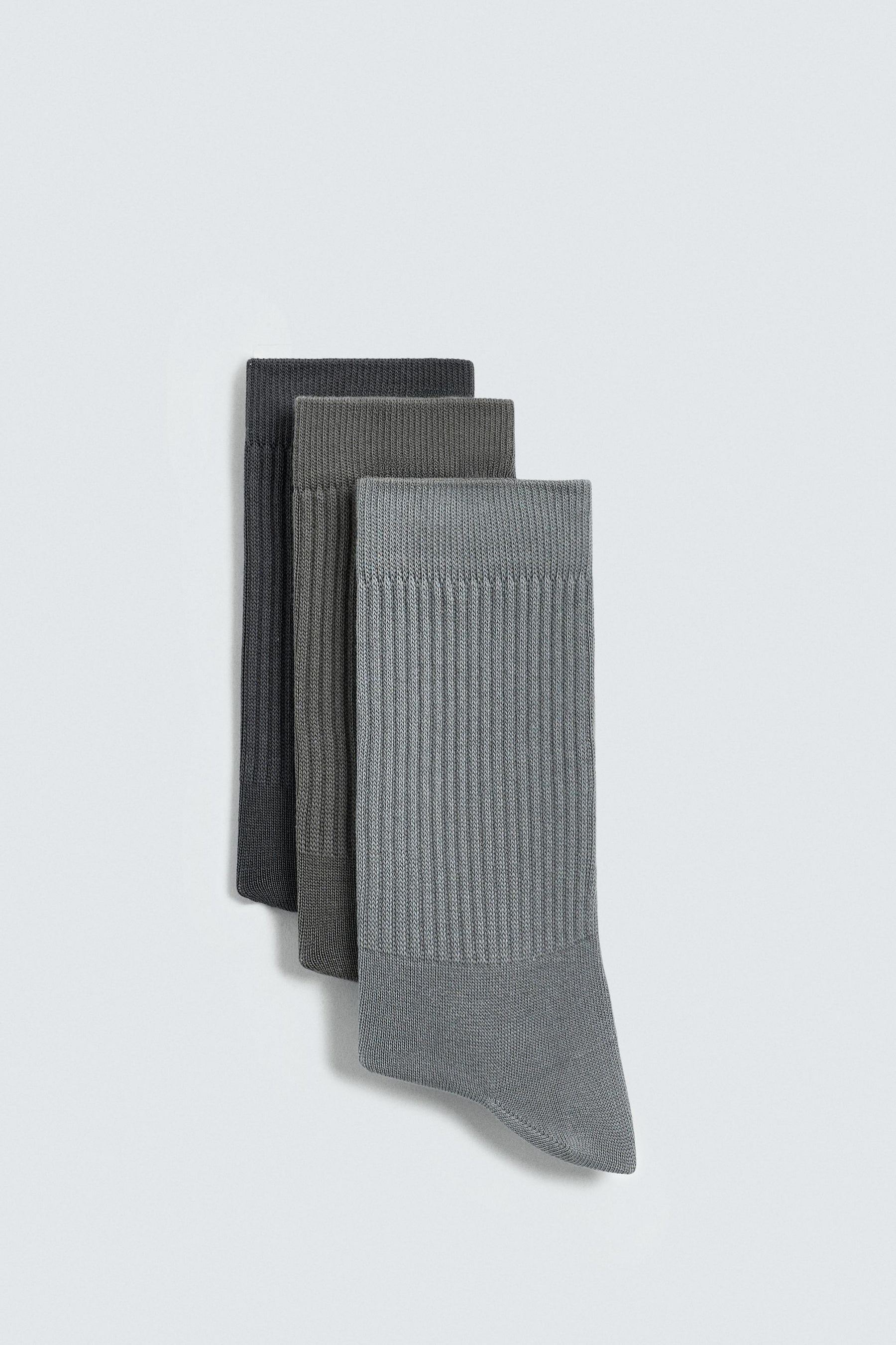 3-PACK OF RIBBED SOCKS - Image 1