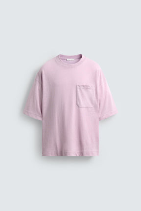 RELAXED FIT T-SHIRT WITH POCKET - Image 6