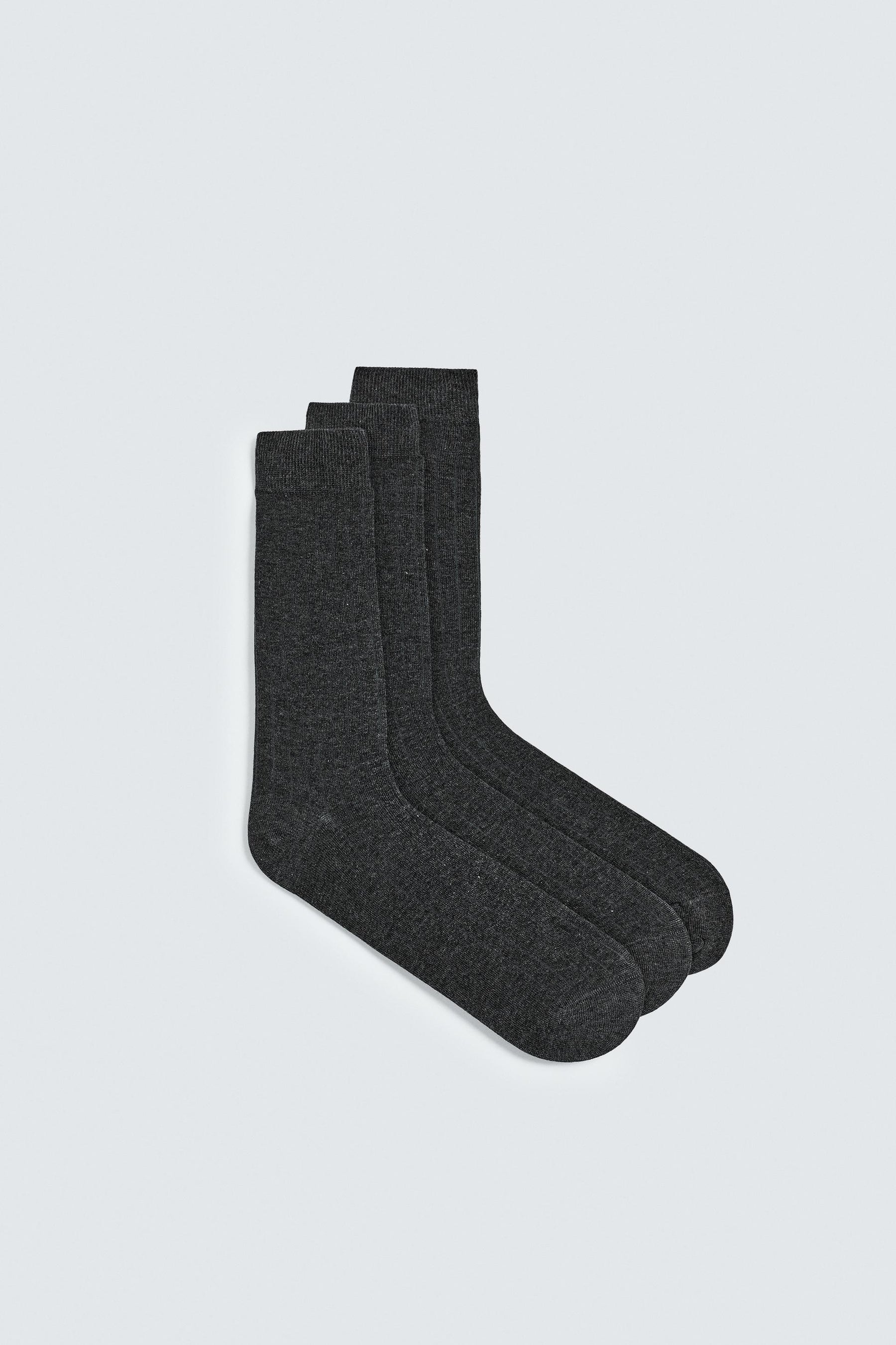 3-PACK OF RIBBED SOCKS - Image 2