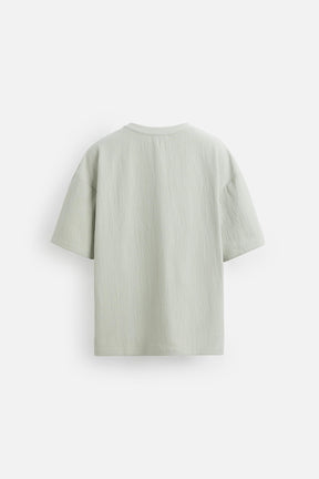 TEXTURED RELAXED FIT T-SHIRT - Image 7