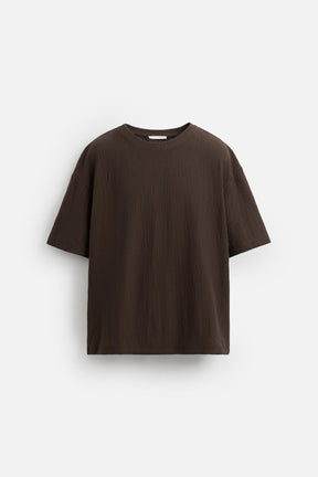 TEXTURED RELAXED FIT T-SHIRT - Image 7