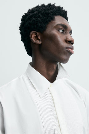 LIMITED EDITION SHIRT WITH BOW DETAIL ON THE CHEST - Image 5