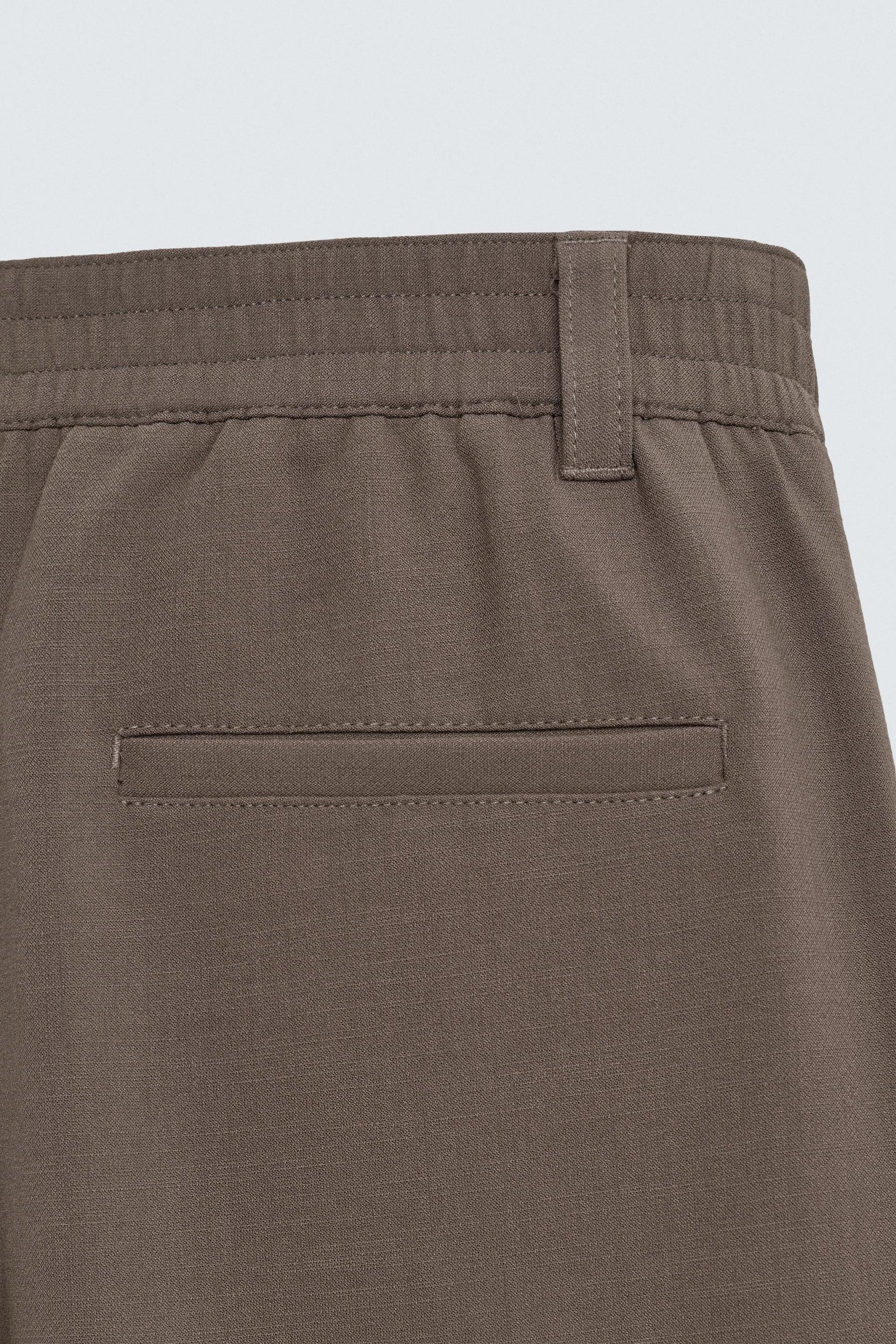 PLEATED RELAXED FIT TROUSERS - Image 10