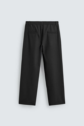 RELAXED FIT PLEATED TROUSERS - Image 8